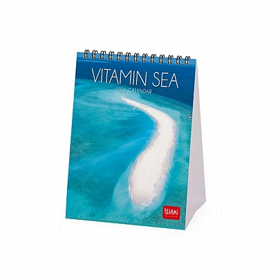 Μηνιαίο Επιτραπέζιο Ημερολόγιο 2026 Σπιράλ - Vitamin Sea (12x14.5) - Legami
