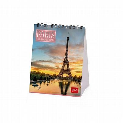Μηνιαίο Επιτραπέζιο Ημερολόγιο 2026 Σπιράλ - Paris (12x14.5) - Legami