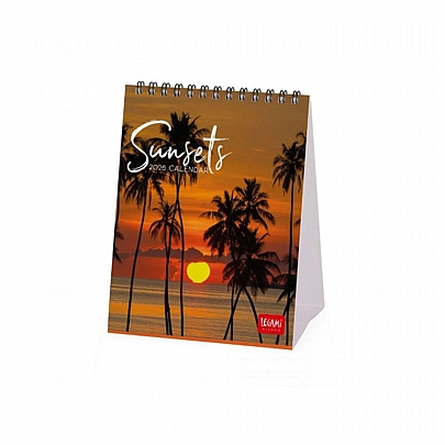 Μηνιαίο Επιτραπέζιο Ημερολόγιο 2026 Σπιράλ - Sunsets (12x14.5) - Legami Μηνιαίο Επιτραπέζιο Ημερολόγιο 2026 Σπιράλ - Sunsets (12x14.5) - Legami