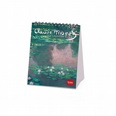 Μηνιαίο Επιτραπέζιο Ημερολόγιο 2026 Σπιράλ - Claude Monet (12x14.5) - Legami