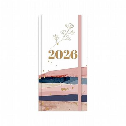 Εβδομαδιαίο Οριζόντιο Ημερολόγιο/Ατζέντα Ημερολόγιο με λάστιχο Versus 2026 - Contrast Flow (8x16) - Tesoro Εβδομαδιαίο Οριζόντιο Ημερολόγιο/Ατζέντα Ημερολόγιο με λάστιχο Versus 2026 - Contrast Flow (8x16) - Tesoro