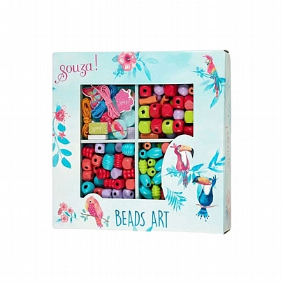 Κατασκευή κοσμημάτων με διάφορες χάντρες - Birds - Souza