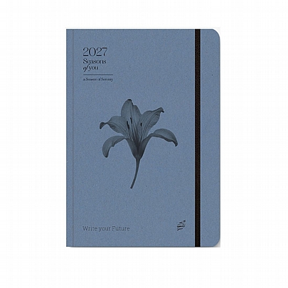 Ημερήσιο Ημερολόγιο με λάστιχο Seasons Of You 2027 - Levanda (14x21) - AdBook