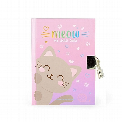 Ημερολόγιο με Κλειδαριά - Kitty (11x15.5) - Legami
