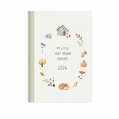 Ημερήσιο Ημερολόγιο Cosy 2026 - Deer (14x21) - AdBook