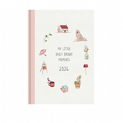 Ημερήσιο Ημερολόγιο Cosy 2026 - Dog (14x21) - AdBook