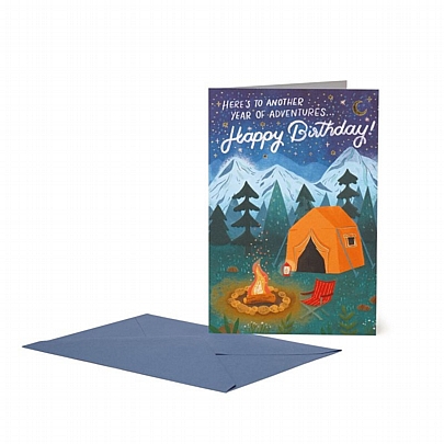 Ευχετήρια κάρτα με φάκελο - New Adventure, Happy Birthday! (11.5x17) - Legami