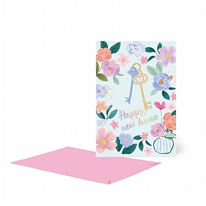Ευχετήρια κάρτα με φάκελο - New Home (11.5x17) - Legami