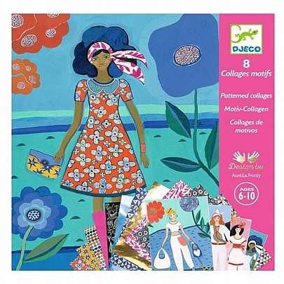 Δημιουργώ τα Δικά μου Ρούχα με Αυτοκόλλητα - Ethnic - Djeco