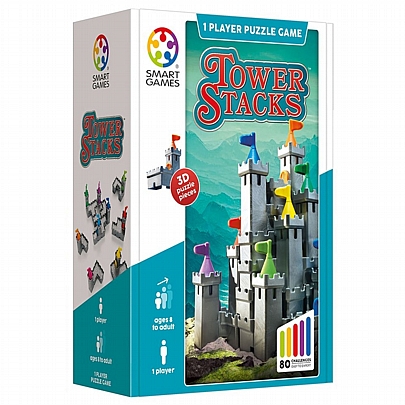 Tower Stacks (80 challenges) - Smart Games