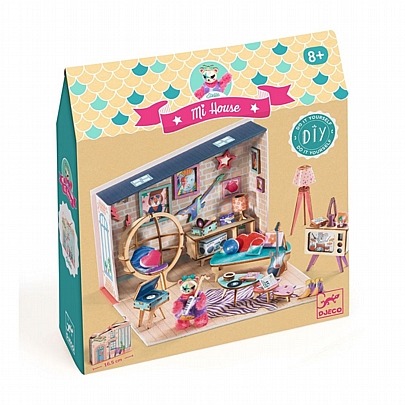 Do it Yourself: Κατασκευάζω & Χρωματίζω 3D Κουκλόσπιτο-Βαλιτσάκι - Stella - Djeco Do it Yourself: Κατασκευάζω & Χρωματίζω 3D Κουκλόσπιτο-Βαλιτσάκι - Stella - Djeco