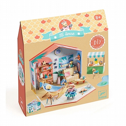 Do it Yourself: Κατασκευάζω & Χρωματίζω 3D Κουκλόσπιτο-Βαλιτσάκι - Mia - Djeco Do it Yourself: Κατασκευάζω & Χρωματίζω 3D Κουκλόσπιτο-Βαλιτσάκι - Mia - Djeco