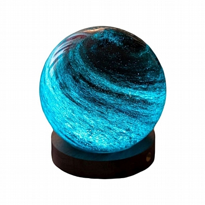 Επιτραπέζιο Φωτιστικό AstraGlass Light - Stellar Ocean - Gingko