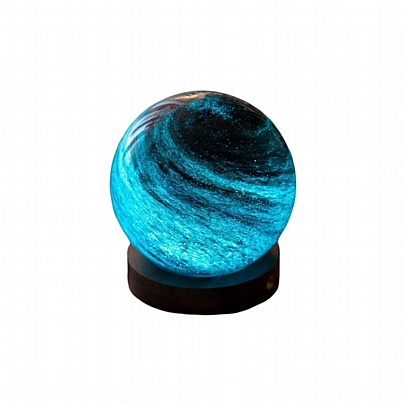 Επιτραπέζιο Φωτιστικό AstraGlass Light - Mini Stellar Ocean - Gingko