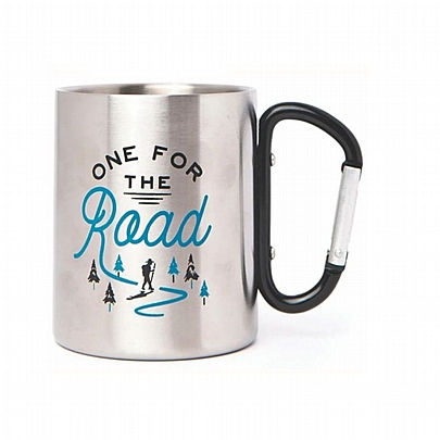 Κούπα Μεταλλική με χερούλι Karabiner - One for the Road (220ml) - Gentlemen's Hardware