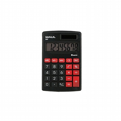 Αριθμομηχανή Tσέπης - Μαύρη - Maul