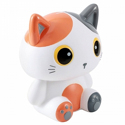 Κουμπαράς Πλαστικός Γίγας - Orange Cat - iTotal