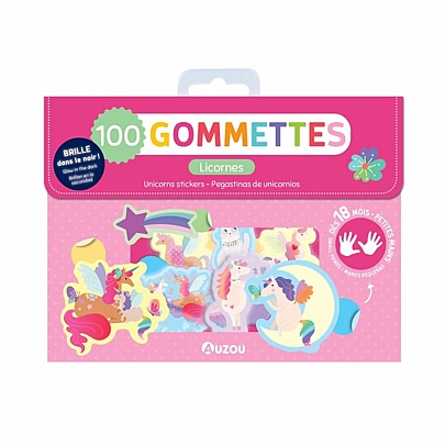 Τα πρώτα μου αυτοκολλητάκια - Μονόκεροι - Auzou