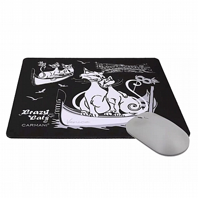 Mouse Pad - Cat World in Venice - Carmani