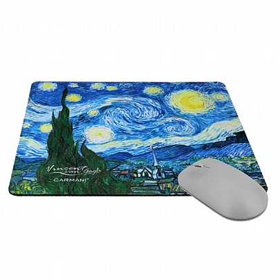 Mouse Pad - Vincent van Gogh, The Starry Night - Carmani