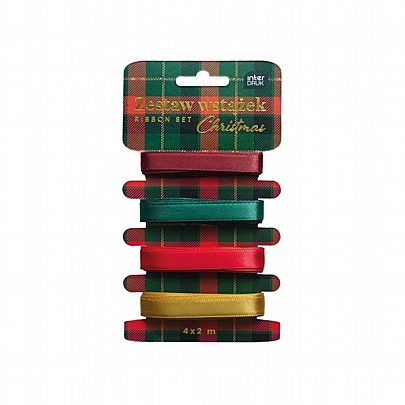 Σετ Χριστουγεννιάτικες Κορδέλες - InterDruk
