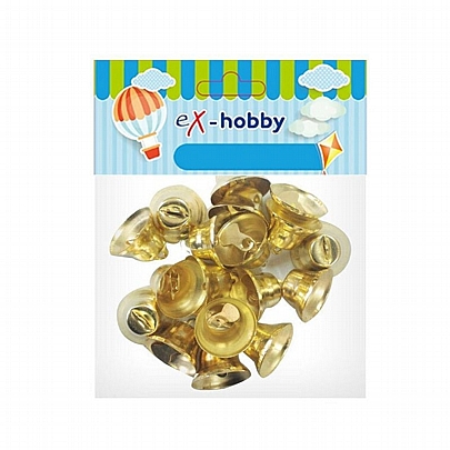 Καμπανάκια για Χειροτεχνίες (20mm/18τμχ.) - ExHobby Καμπανάκια για Χειροτεχνίες (20mm/18τμχ.) - ExHobby