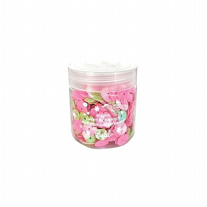 Πούλιες για Χειροτεχνίες - Ροζ, Άσπρες & Καφέ (30gr) - InterDruk