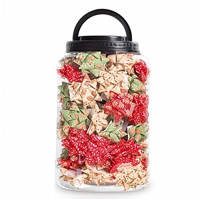 Χριστουγεννιάτικος Διακοσμητικός Φιόγκος για Δώρα (15mm) - Brizzolari