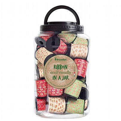 Χριστουγεννιάτικη Διακοσμητική Κορδέλα (10mx10mm) - Brizzolari