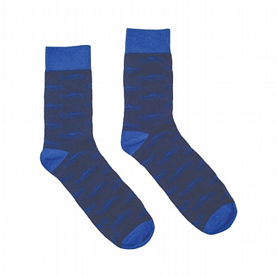 Βαμβακερές Κάλτσες σε Μεταλλικό Κουτάκι - Fishing (No.41-45) - Gentlemen's Hardware