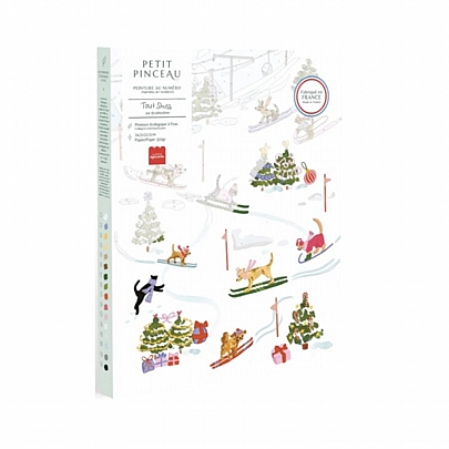 Ζωγραφική με Αριθμούς σε Καμβά - Tout Shuss - La Petite