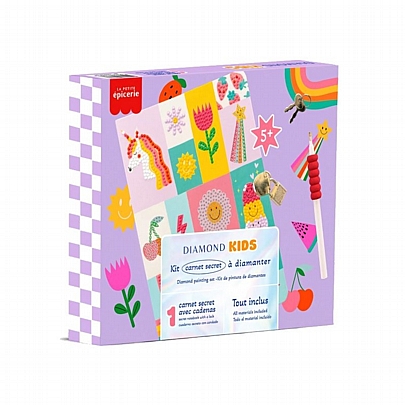 Διακοσμώ το Μυστικό μου Ημερολόγιο με Στρας - Cute Faces - La Petite