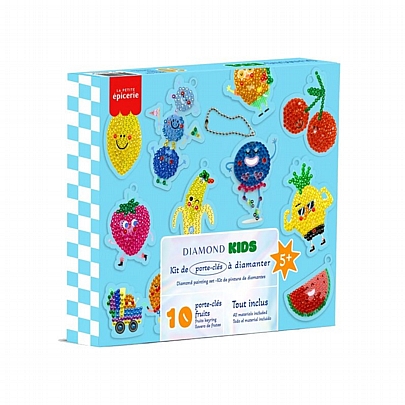 Διακοσμώ Μπρελόκ με Στρας - Happy Fruits - La Petite