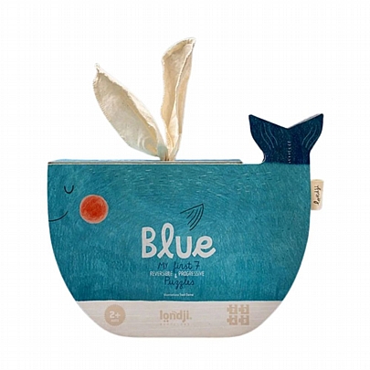 Τα πρώτα μου επτά παζλ - Blue (2x2κ./3κ./4κ./1x5κ.) - Londji