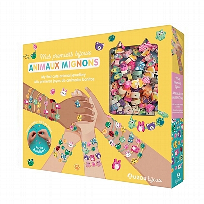 Φτιάχνω Κοσμήματα: My First Cute Animals Jewellery - Auzou 