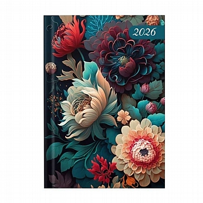 Ημερήσιο Ημερολόγιο Design 2026 - Flowers (17x25) - Maniakas Ημερήσιο Ημερολόγιο Design 2026 - Flowers (17x25) - Maniakas