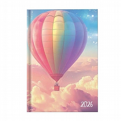 Ημερήσιο Ημερολόγιο Design 2026 - Airballon (17x25) - Maniakas Ημερήσιο Ημερολόγιο Design 2026 - Airballon (17x25) - Maniakas