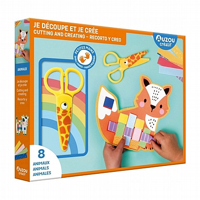 Μαθαίνω πως να Χρησιμοποιώ Ψαλίδι - Ζωάκια - Auzou Μαθαίνω πως να Χρησιμοποιώ Ψαλίδι - Ζωάκια - Auzou