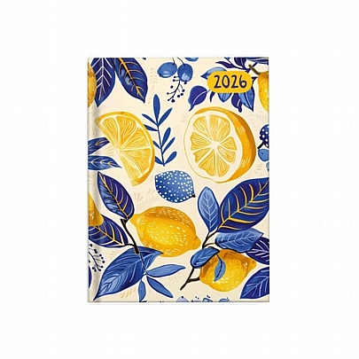 Ημερήσιο Ημερολόγιο Design 2026 - Lemon (12x17) - Maniakas