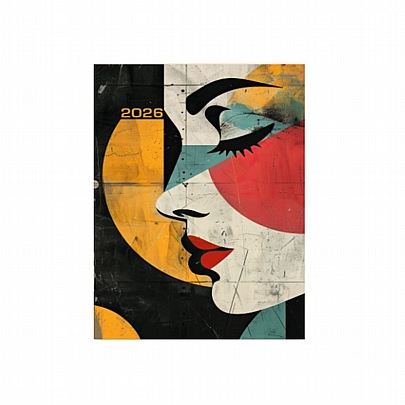 Ημερήσιο Ημερολόγιο Design 2026 - Nirvana (12x17) - Maniakas