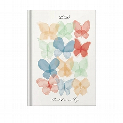 Ημερήσιο Ημερολόγιο Design 2026 - Butterflys (14x21) - Maniakas Ημερήσιο Ημερολόγιο Design 2026 - Butterflys (14x21) - Maniakas