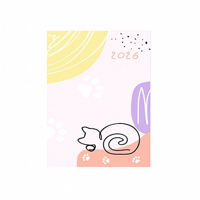 Ημερήσιο Ημερολόγιο Design 2026 - Shapes (12x17) - Maniakas Ημερήσιο Ημερολόγιο Design 2026 - Shapes (12x17) - Maniakas