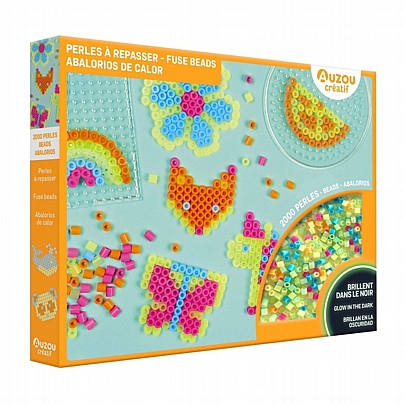 Kατασκευάζω Κρεμαστά με Χάντρες που Λάμπουν στο Σκοτάδι - Ζωάκια - Auzou