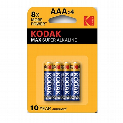 Extra Αλκαλικές Μπαταρίες ΑΑA 1.5V (4τμχ.) - Kodak