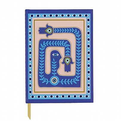 Σημειωματάριο Ριγέ με Σκληρό Εξώφυλλο - A Dopo Eye (15x20) - Designworks Ink