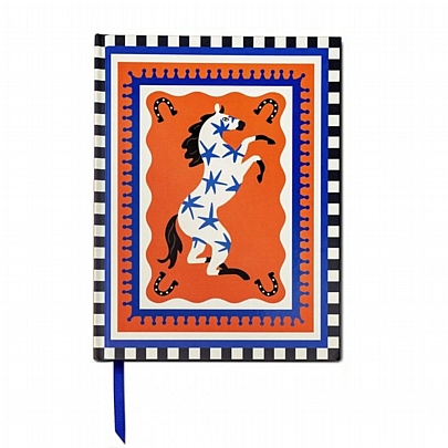 Σημειωματάριο Ριγέ με Σκληρό Εξώφυλλο - A Dopo Horse (15x20) - Designworks Ink