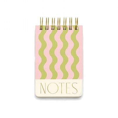 Μπλοκ Σημειώσεων Ριγέ Σπιράλ - Wavy Stripes 10.2x15.2 (Α6/192Φ.) - Designworks Ink Μπλοκ Σημειώσεων Ριγέ Σπιράλ - Wavy Stripes 10.2x15.2 (Α6/192Φ.) - Designworks Ink