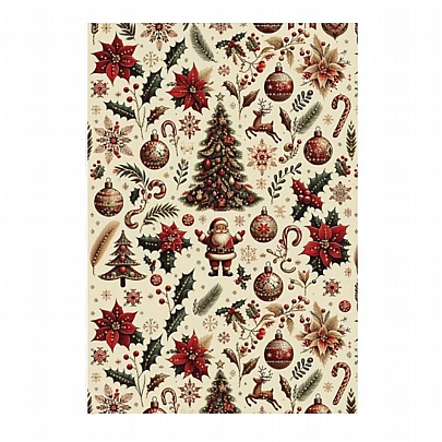 Χριστουγεννιάτικη Ευχετήρια Κάρτα - Χριστουγεννιατικό Δέντρο (11.5x17.0) - Maniakas