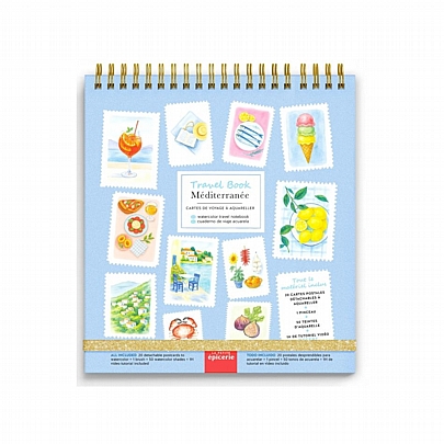 Σετ Ζωγραφικής με Ακουαρέλα - Mediterranee - La Petite