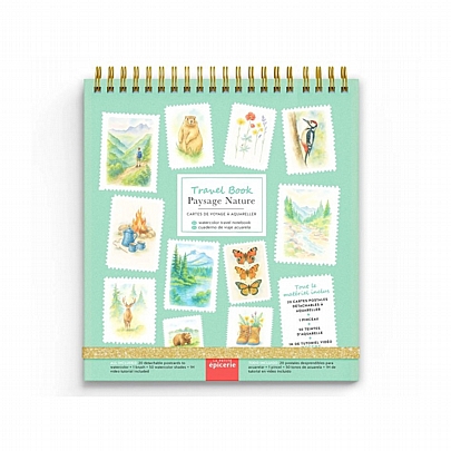 Σετ Ζωγραφικής με Ακουαρέλα - Paysage Nature - La Petite